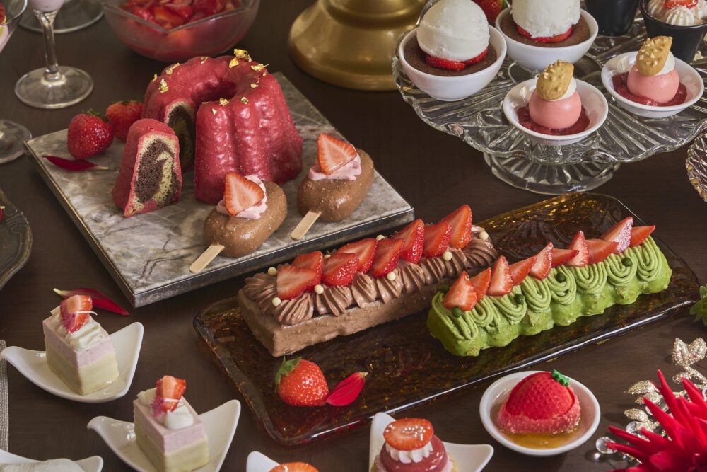 ザ・リッツ・カールトン大阪 いちご 苺 アフタヌーンティー ビュッフェ ブッフェ 大阪