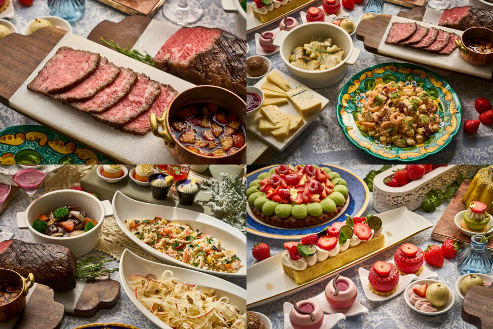 ザ・リッツ・カールトン大阪 いちご 苺 アフタヌーンティー ビュッフェ ブッフェ 大阪