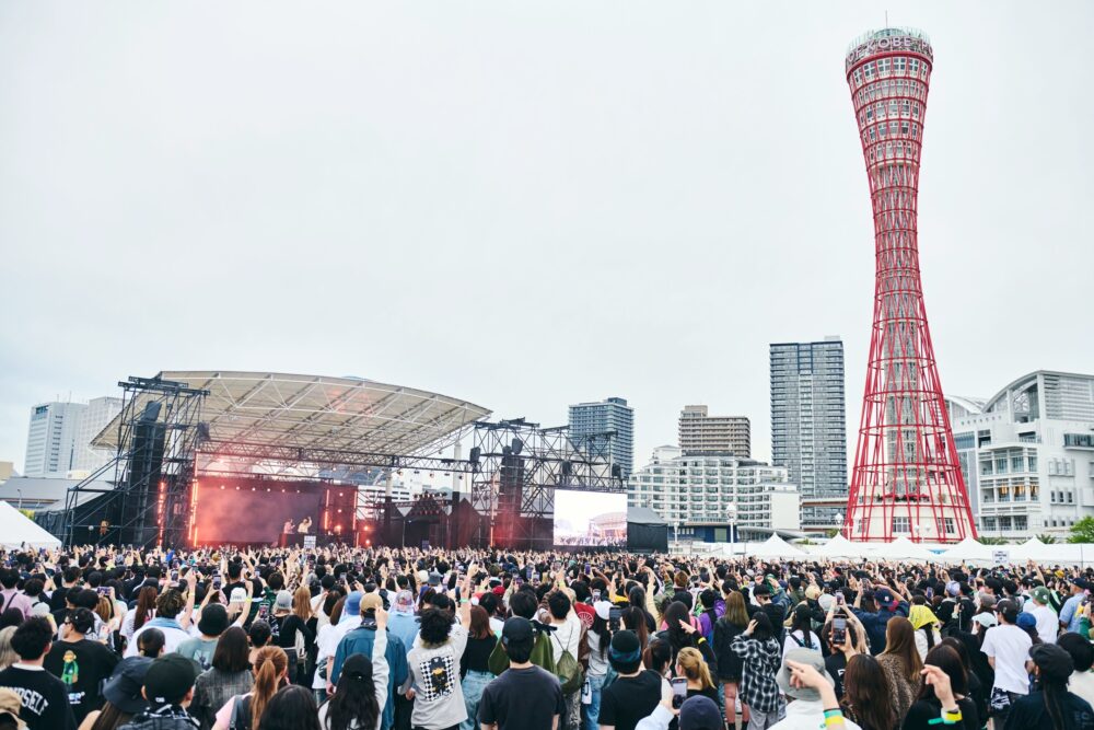フェス 音楽 神戸 KOBE MELLOW CRUISE ピーナッツくん AI SKRYU guca owl tofubeats ジーライオンアリーナ神戸 TOTTEI