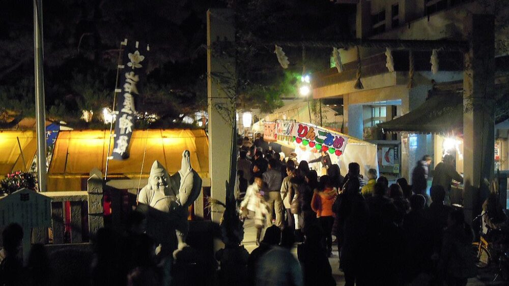 えべっさん 初戎祭 十日戎 明石 岩屋神社 お祭り