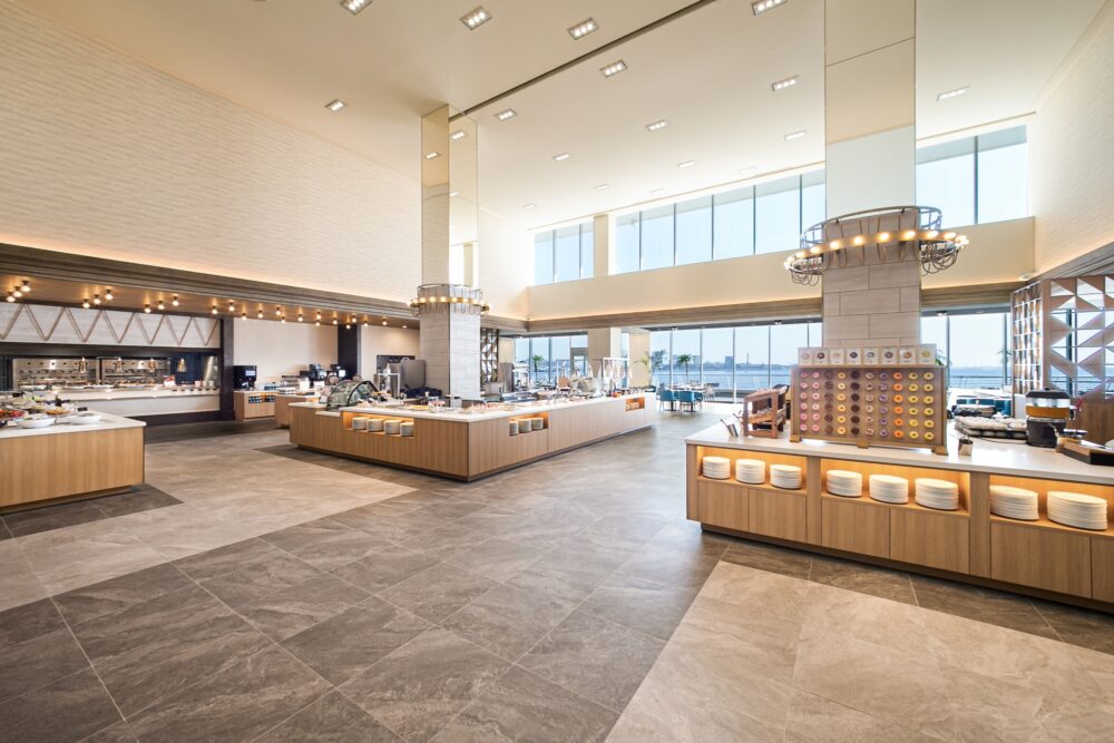 神戸メリケンパークオリエンタル 神戸 ブッフェ いちご ロゼスパークリング ALL FLAGS