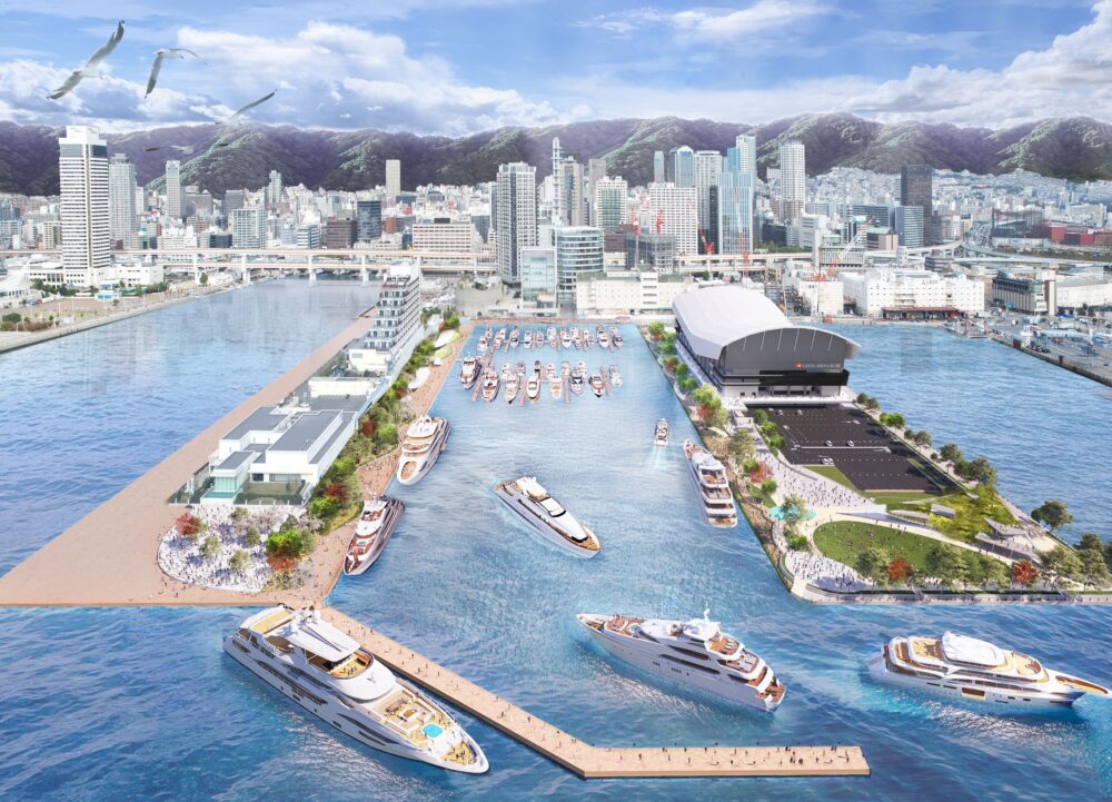 TOTTEI ジーライオンアリーナ神戸 神戸 マリーナ バブルアート イルミネーション 神戸バブルミ