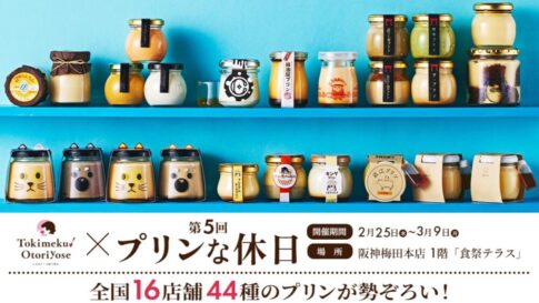 大阪 阪神梅田本店 プリン プリンな休日 イベント スイーツ