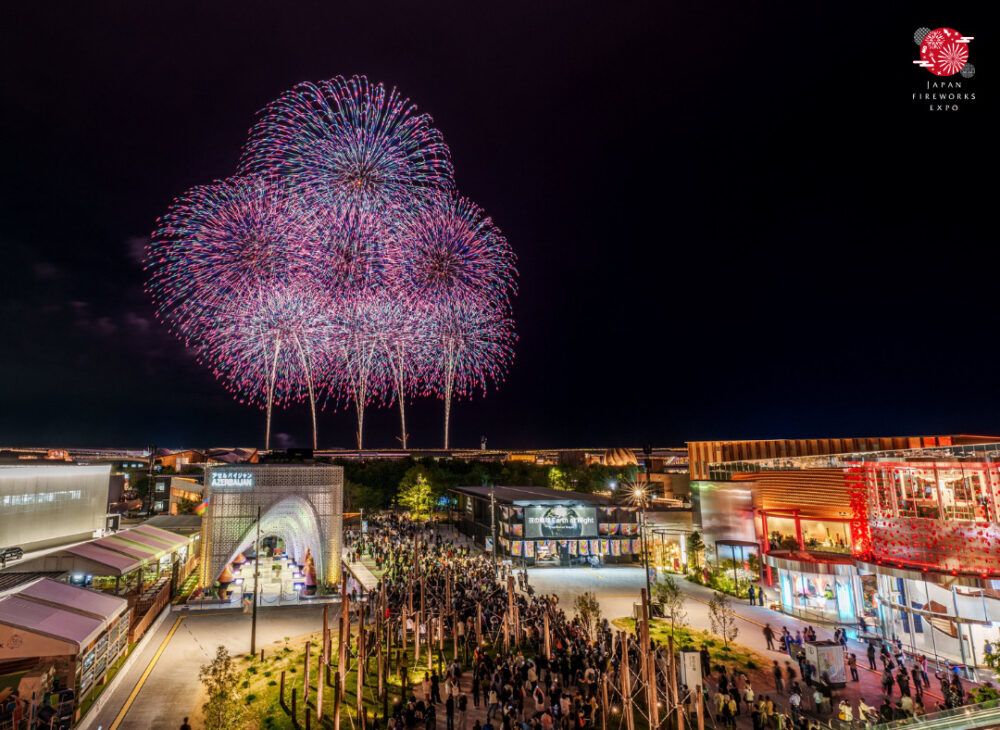 JAPAN FIREWORKS EXPO 万博 花火 大阪・関西万博 大阪 二色浜