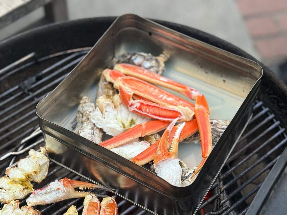 大蔵海岸 明石 ZAZAZA BBQ ズワイガニ ガンガン焼き 浦サワラ サワラ 藁焼き 海鮮