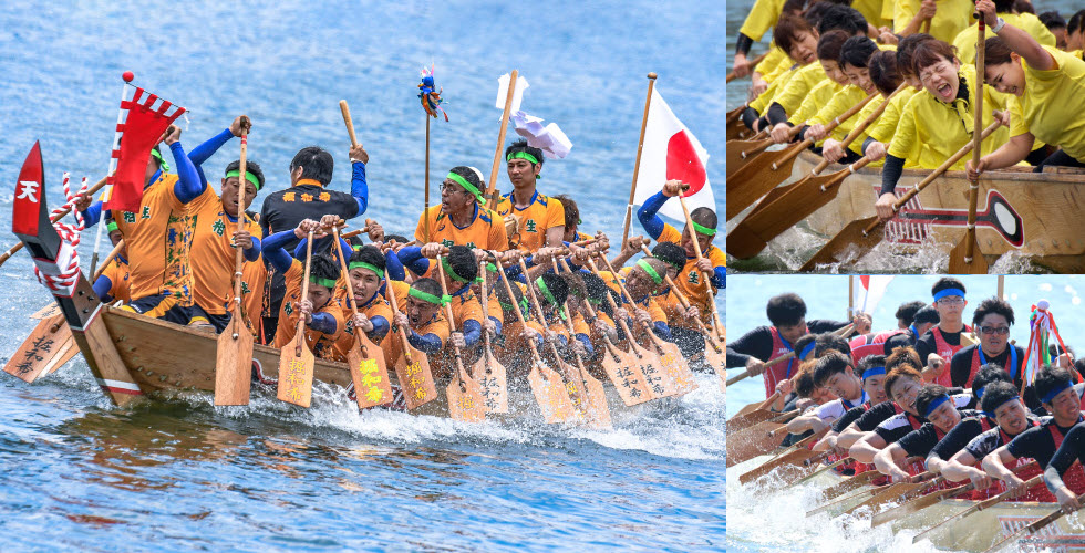 相生ペーロン祭 ペーロン競漕 海上花火大会 相生 陸上パレード