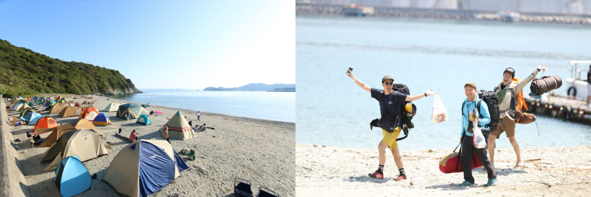 和歌山 無人島 地ノ島 映画 キャンプ フェス イベント 