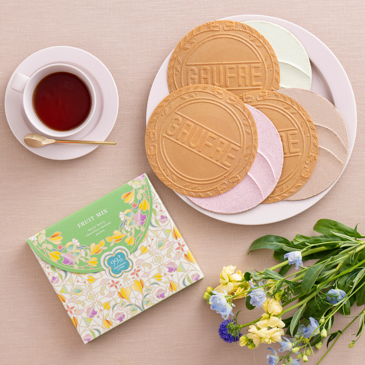 神戸風月堂 ゴーフル アニバーサリー 限定 