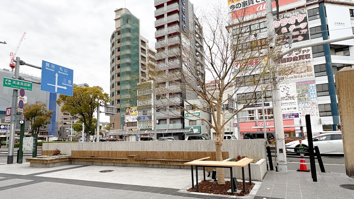 神戸 長田 長田駅前 再整備 こうべ木陰プロジェクト