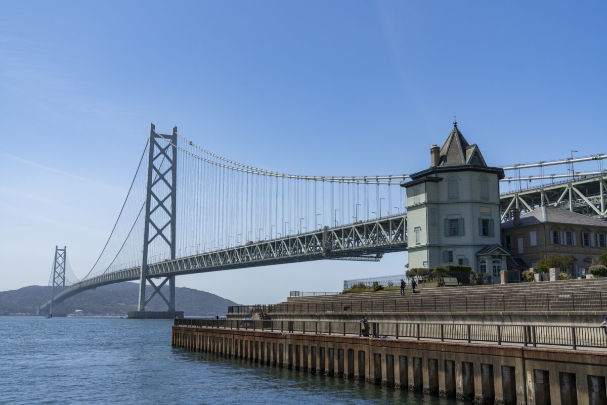 Photo AC 淡路 舞子 神戸 明石海峡大橋