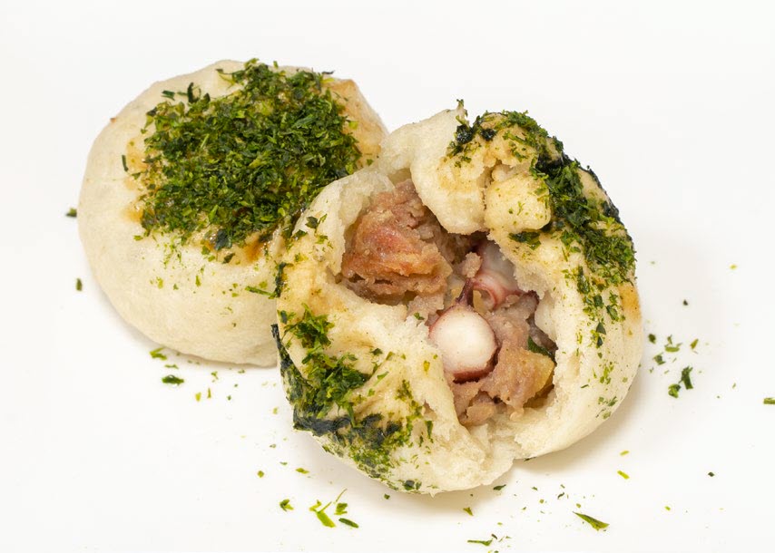 老祥記 オリバーソース 神戸 南京町 豚饅 豚まん たこ焼きまん