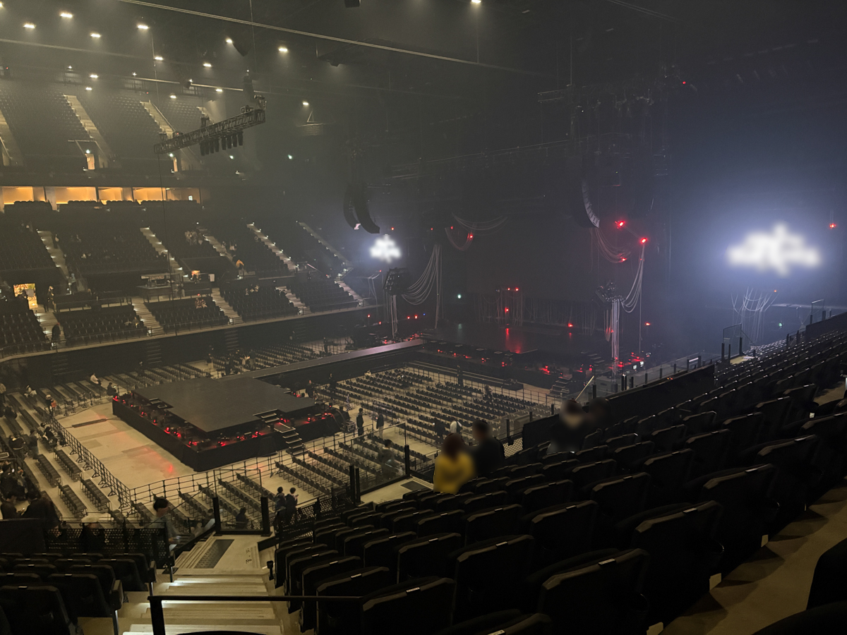 GLION ARENA KOBE 天井席 天空席 崖席 ジーライオンアリーナ神戸 神戸