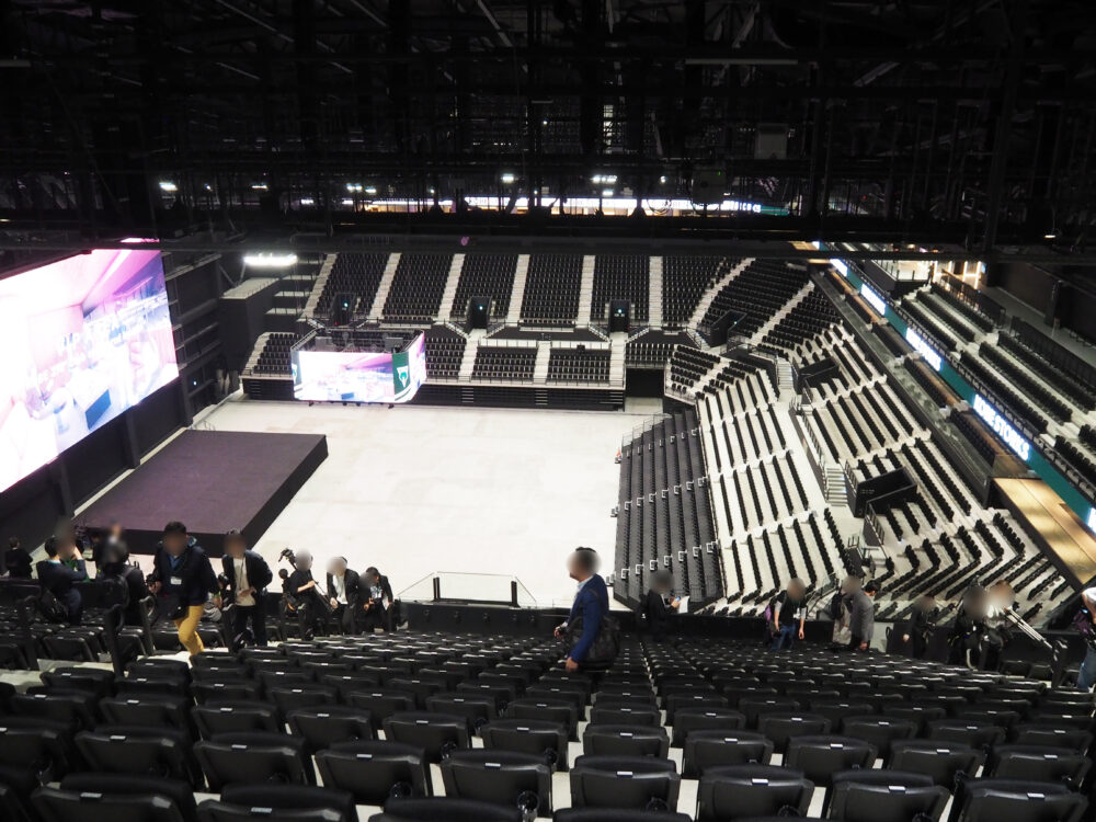 GLION ARENA KOBE 天井席 天空席 崖席 ジーライオンアリーナ神戸 神戸