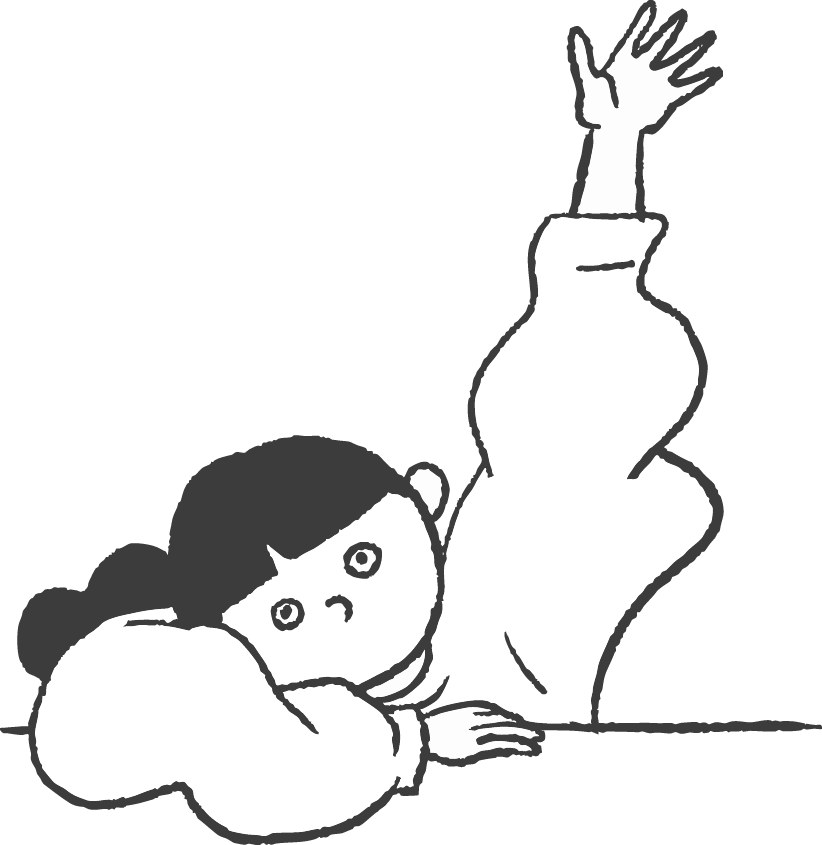ボラっとほいくのイメージイラスト