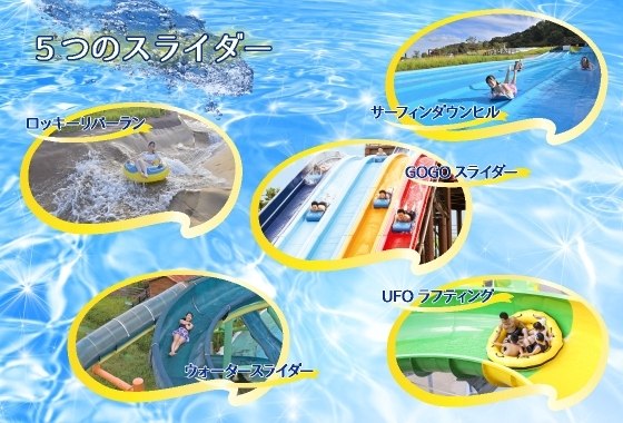 アクエリアの5つのスライダー