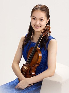 8月15日出演のヴァイオリニスト 渡辺紗蘭さん