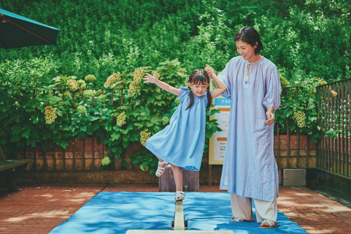 わんぱくパークの遊び場