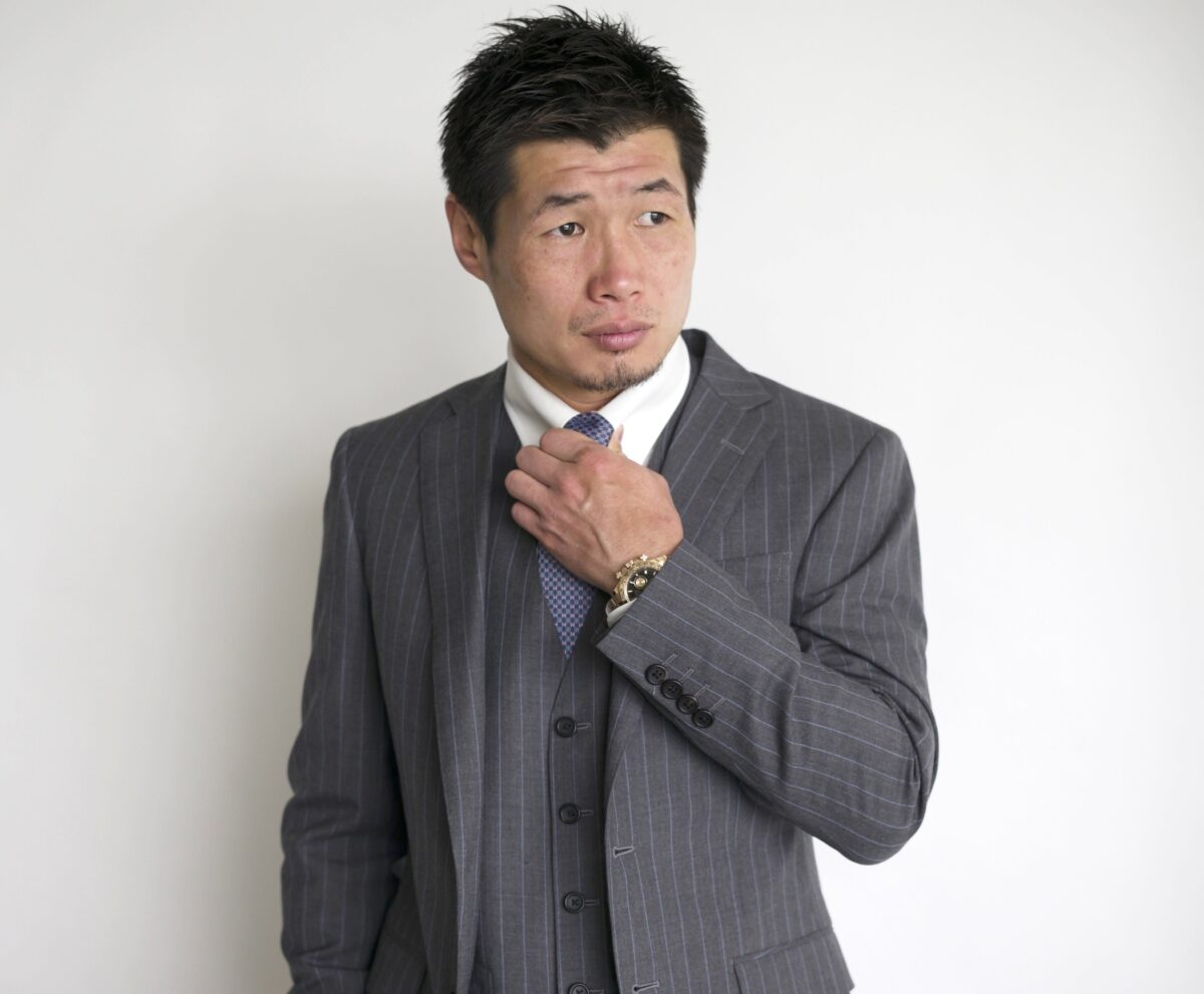 ボクシング世界三階級王者の長谷川穂積さん