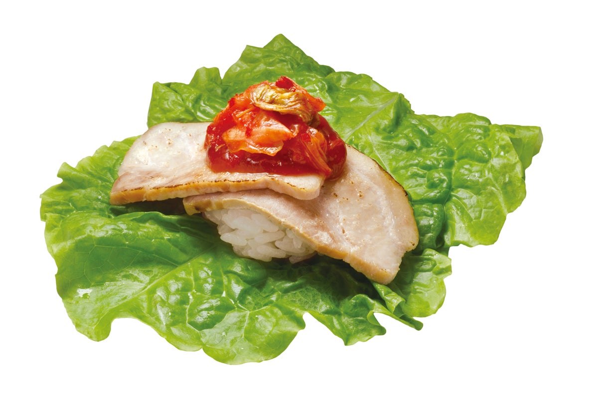 野菜と食べるサムギョプサル風つつみ