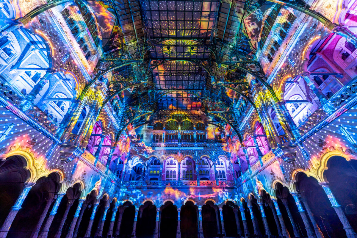 大阪 プロジェクションマッピング 大阪市立美術館 エンライトメント ENLIGHTMENT ヴィヴァルディ 四季