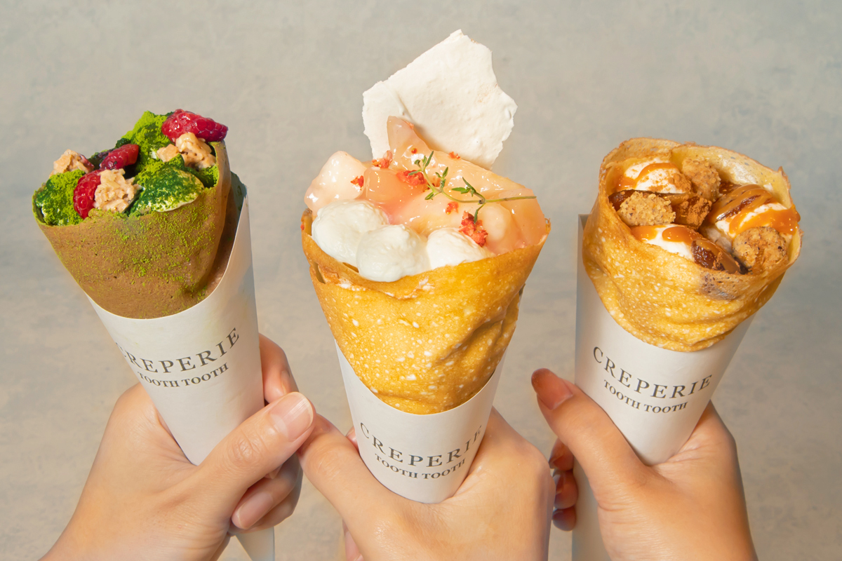 CREPERIE TOOTH TOOTH MART FOOD HALL&NIGHT FES ポートミュージアム 神戸 フードホール クレープ