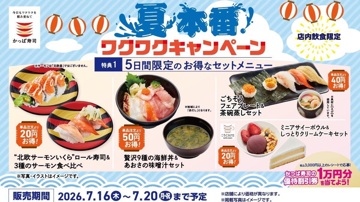 かっぱ寿司 キャンペーン