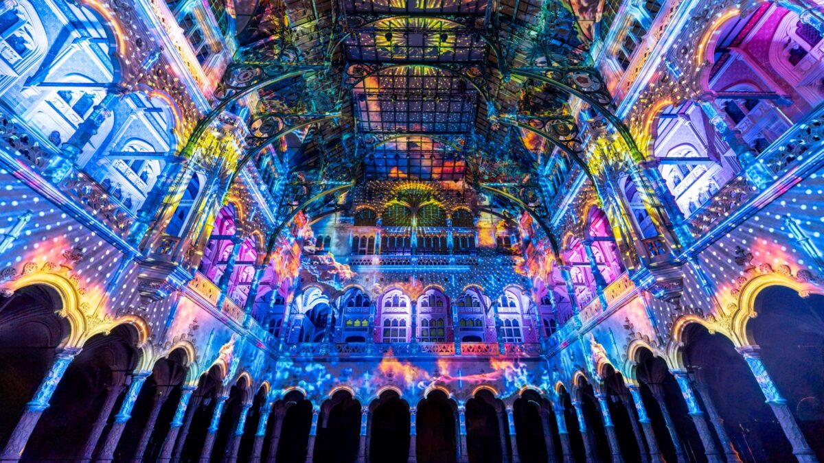 大阪 プロジェクションマッピング 大阪市立美術館 エンライトメント ENLIGHTMENT ヴィヴァルディ 四季