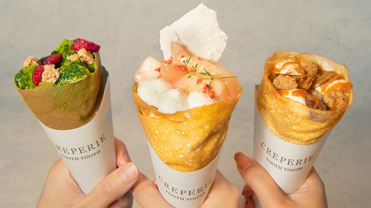 CREPERIE TOOTH TOOTH MART FOOD HALL&NIGHT FES ポートミュージアム 神戸 フードホール クレープ