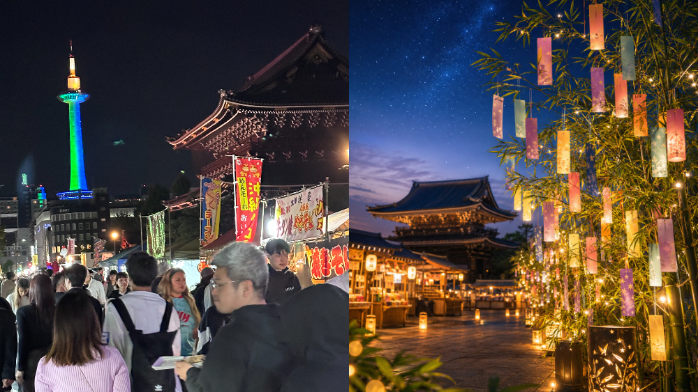 京都夜市 京都 東本願寺