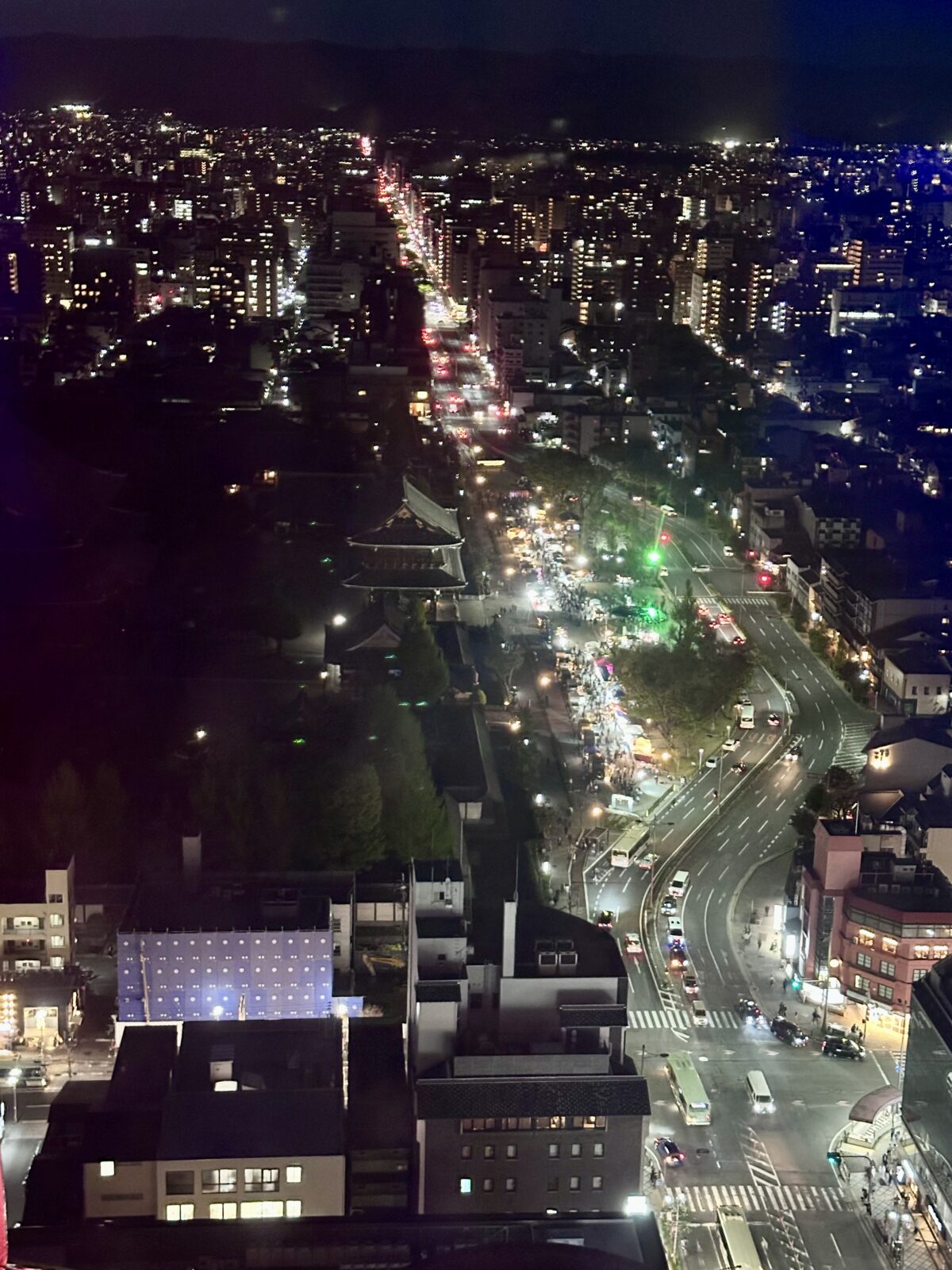 京都夜市 京都 東本願寺 