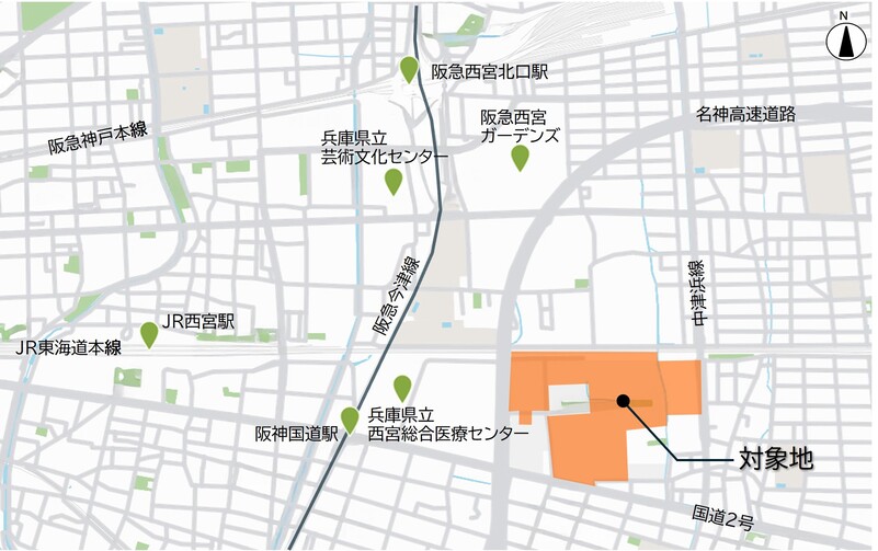 西宮市 津門飯田町 再開発 整備 森永乳業工場跡地