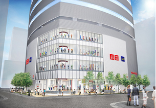 ユニクロ UNIQLO OSAKA UMEDA Alpen アルペン 大阪 オープン