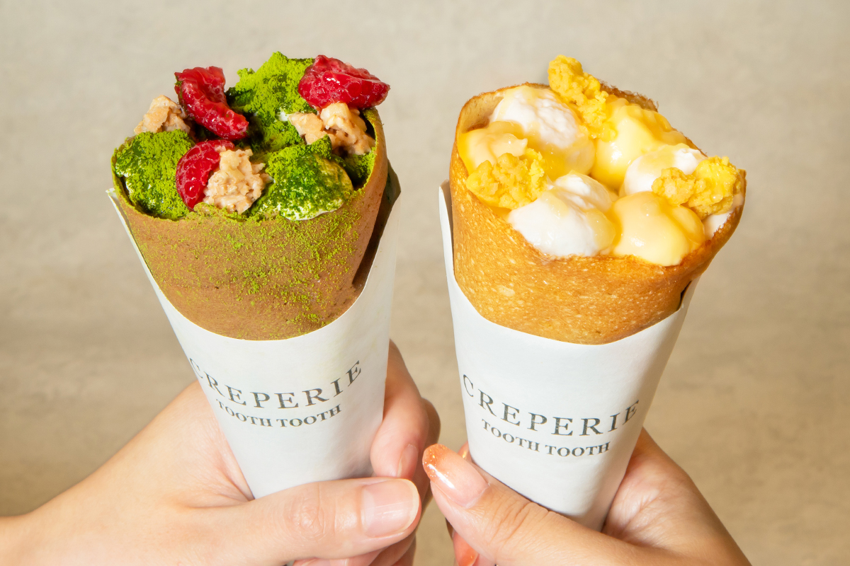 CREPERIE TOOTH TOOTH MART FOOD HALL&NIGHT FES ポートミュージアム 神戸 フードホール クレープ