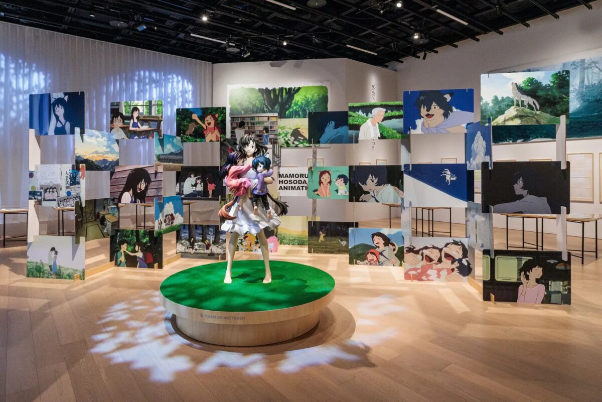 細田守 展覧会 大阪 時をかける少女 サマーウォーズ おおかみこどもの雨と雪