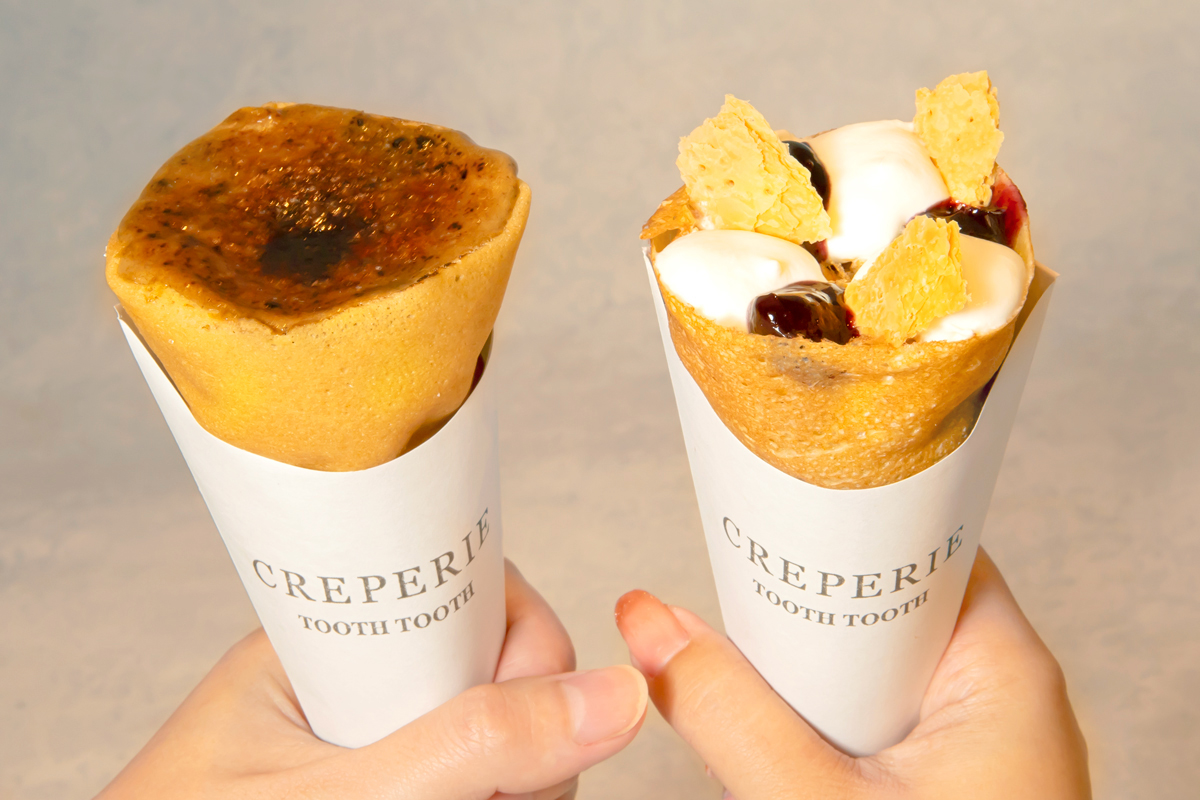 CREPERIE TOOTH TOOTH MART FOOD HALL&NIGHT FES ポートミュージアム 神戸 フードホール クレープ