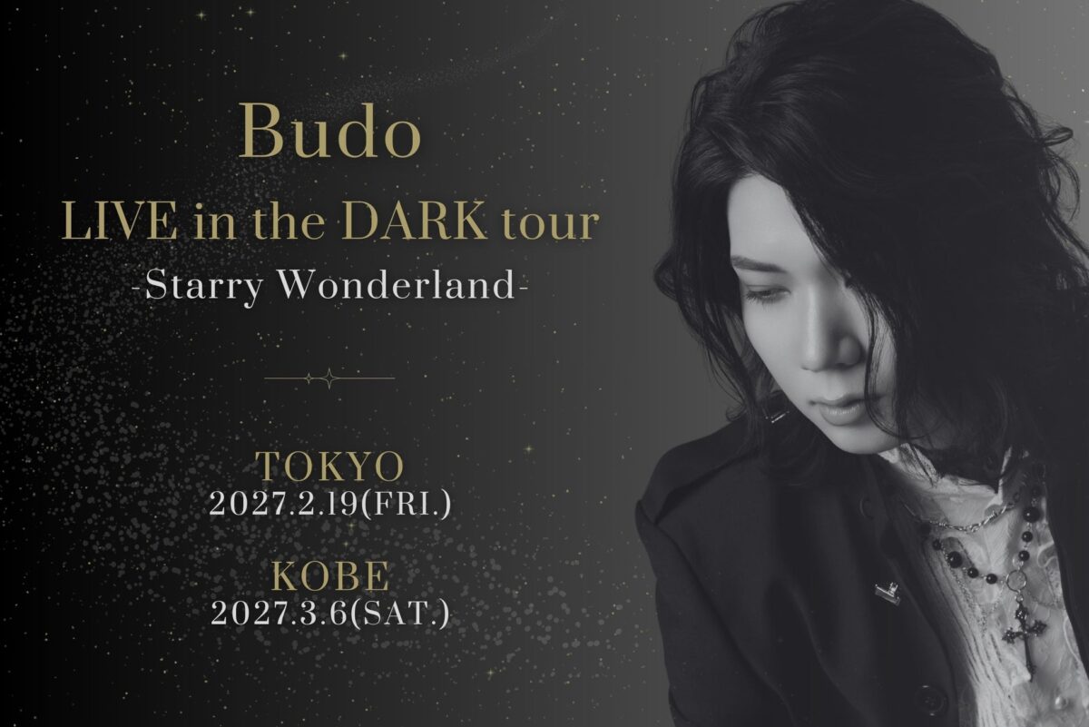 Budo LIVE in the DARK tour -Starry Wonderland- のメインビジュアル