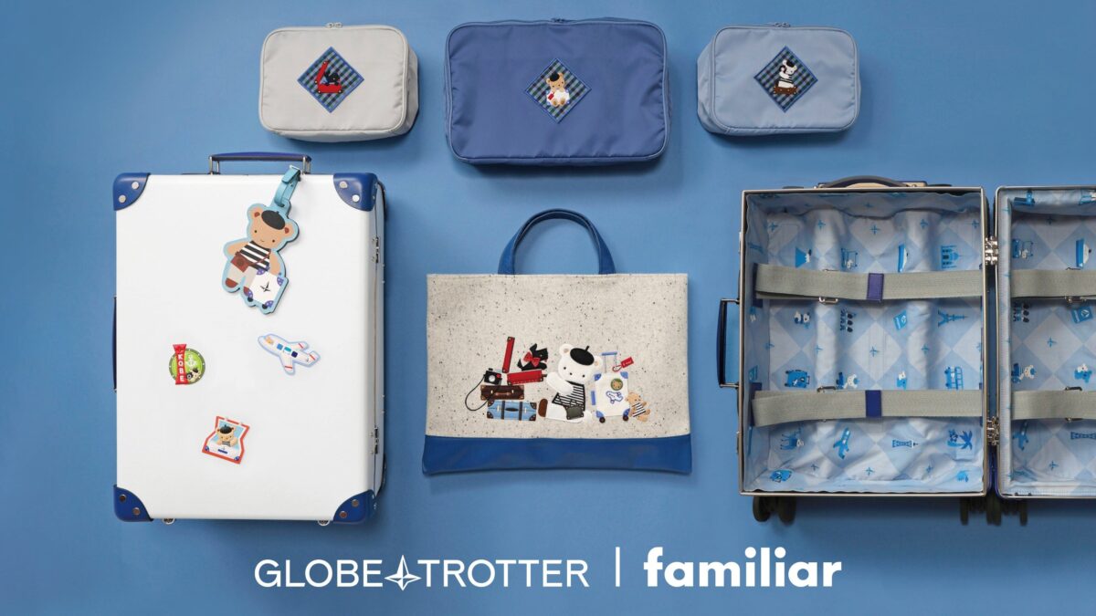 GLOBE-TROTTERとファミリアのコラボアイテム全6種