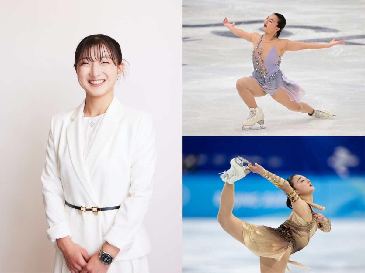 坂本花織 衣装展 ART ON ICE 大丸神戸店