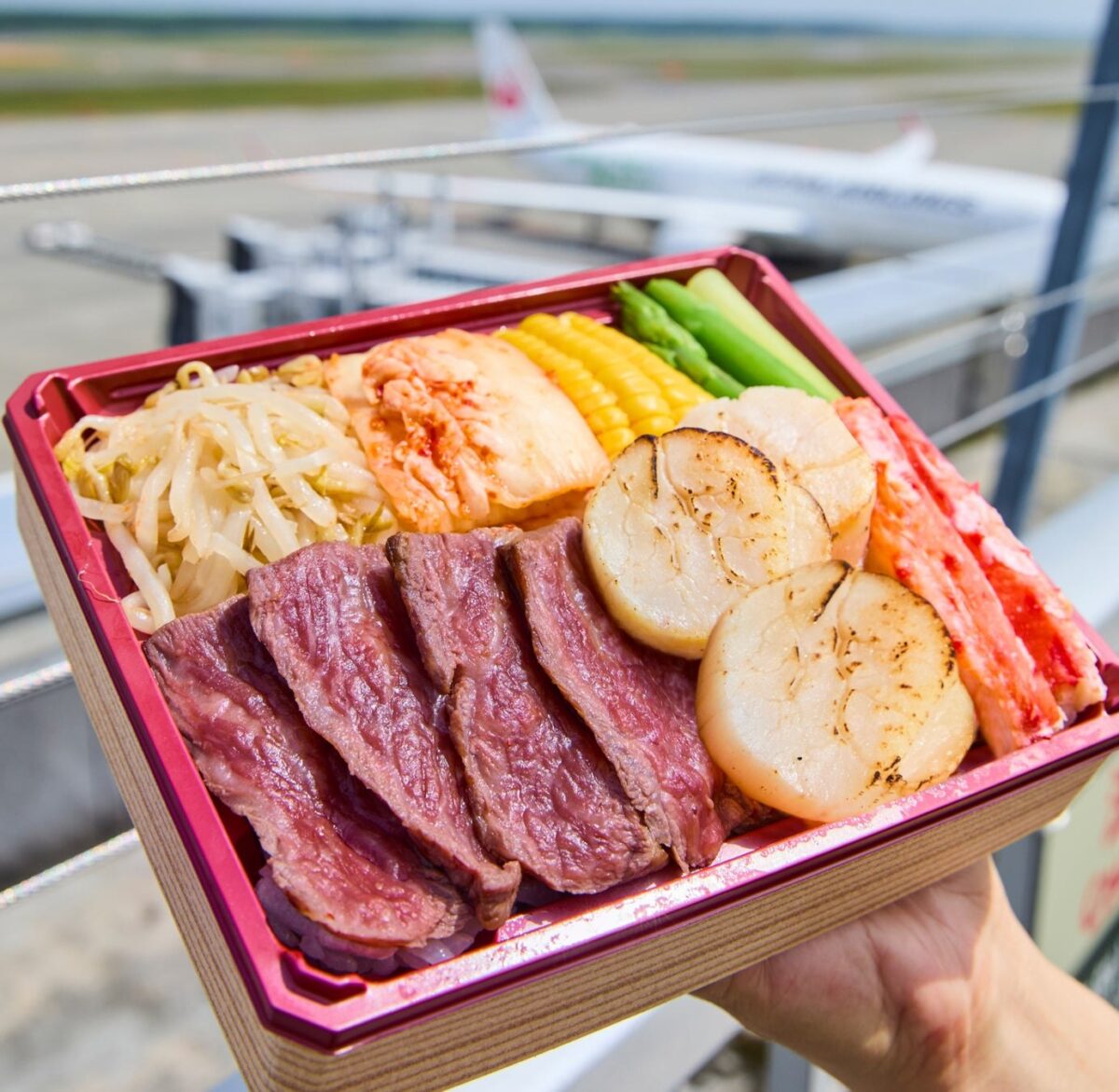 千歳 道産和牛専門店 牛美道のお弁当