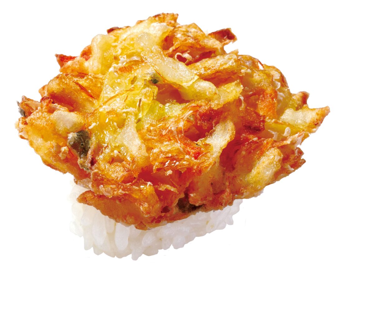 国産野菜と白えびのかき揚げ握り