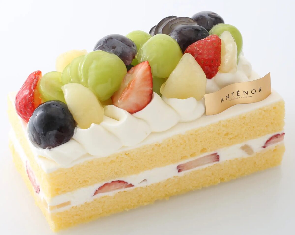 シャインマスカットと巨峰のフルーツショートケーキBOX