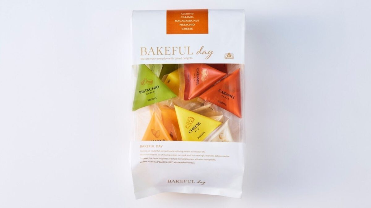 味の組み合わせが違うBAKEFUL day 5種15袋入りの詰め合わせ
