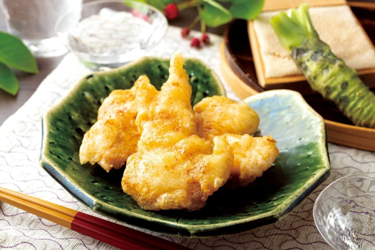 とり天（わさび醤油味）