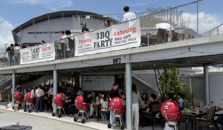 EN³ TOTTEI BBQのビアガーデンプラン