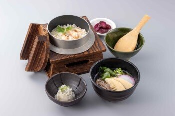 明石SA下り線のレストラン 神戸食堂の料理