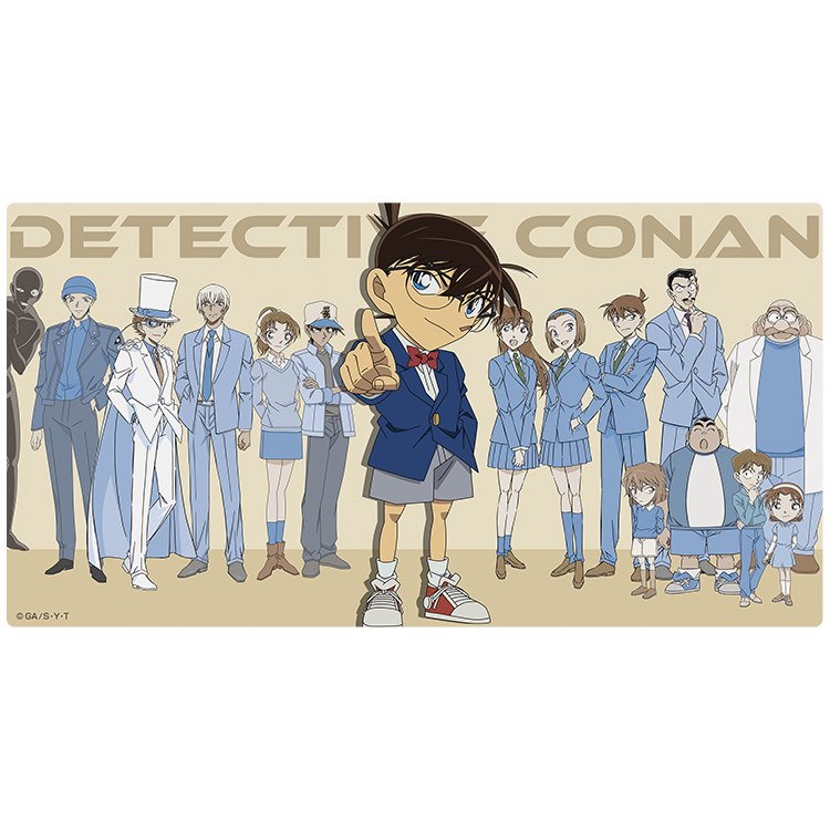 キャラクターが横一列に並ぶロングマウスパッド