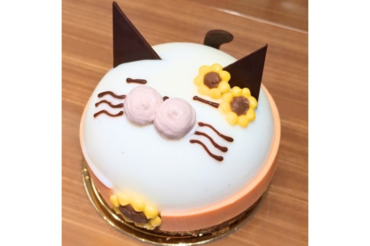 猫モチーフのケーキ レテ