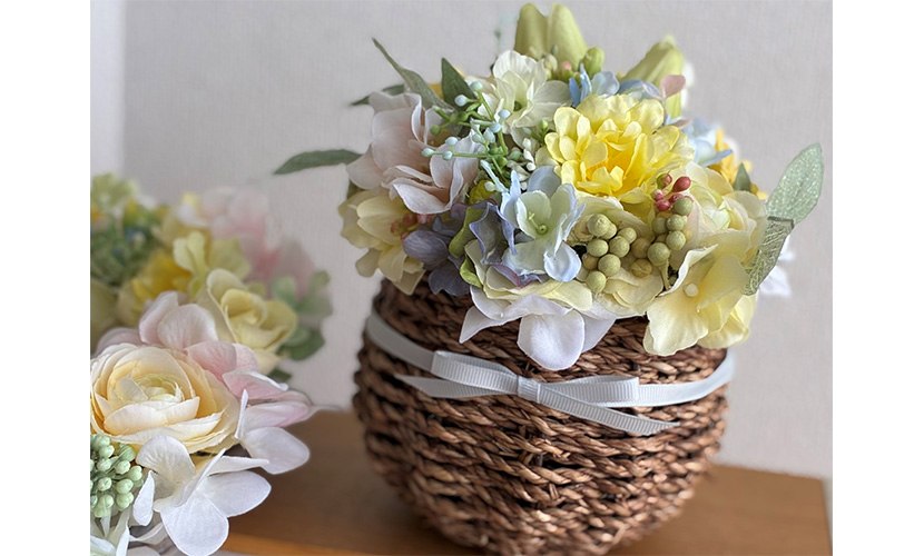 champetre bouquetのアーティフィシャルフラワーアレンジメント