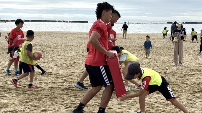 コベルコ神戸スティーラーズ 子ども ラグビー 体験 須磨 神戸