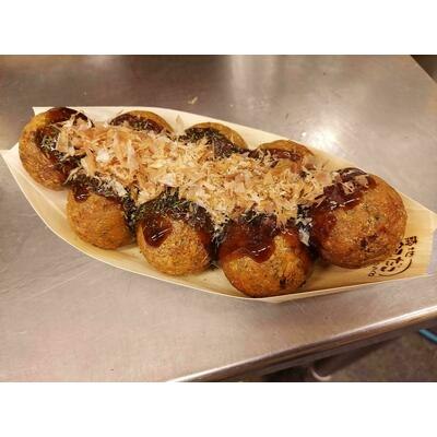 銀だこキッチンのソースたこ焼き